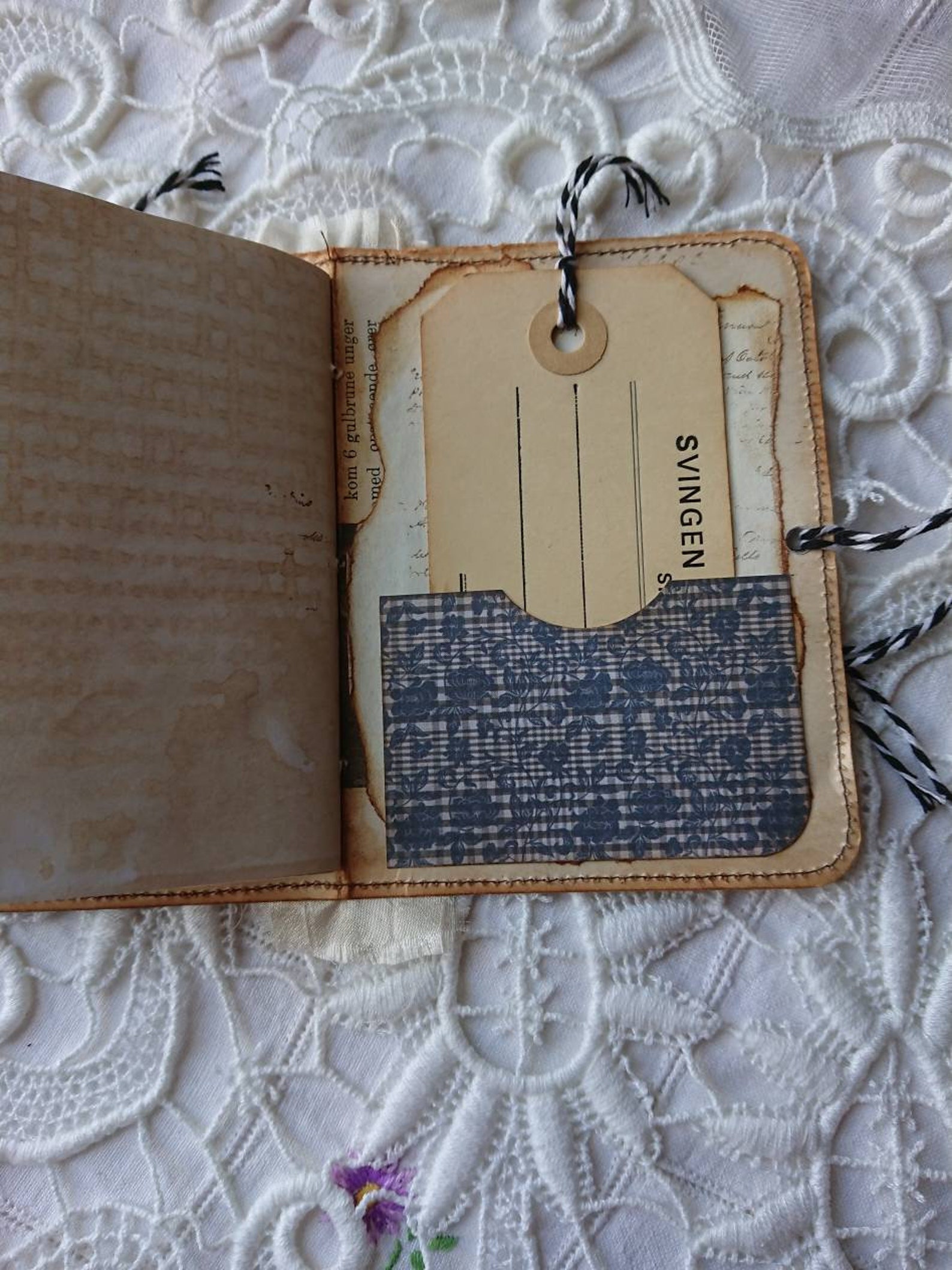 2 Small Booklets Pocket Size Writing Journal 4 Etsy