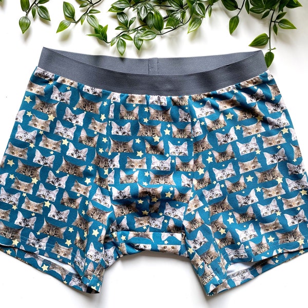 Cat Underwear for Men Etsy