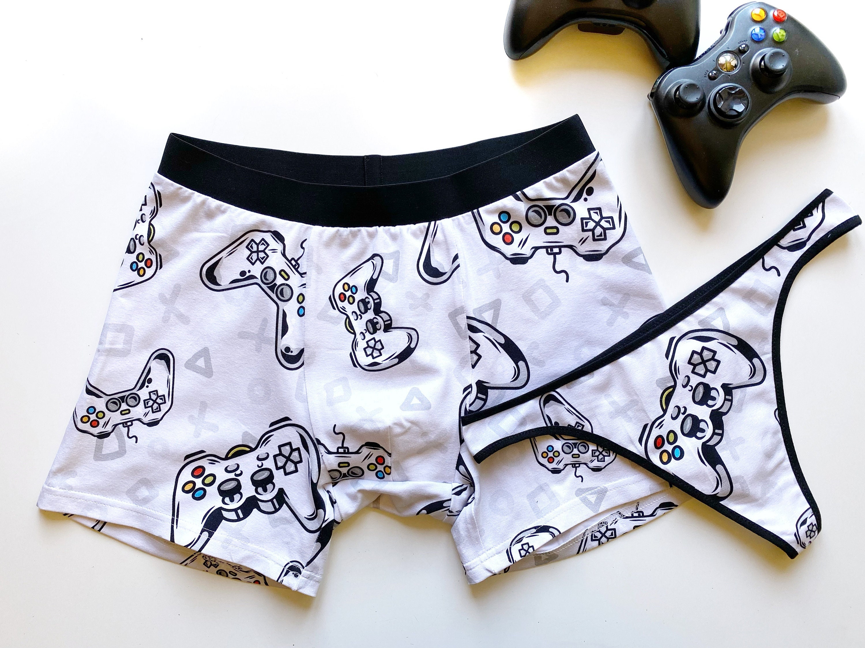 Couples Matching Underwear Anime 