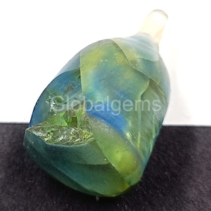 BI Color Alexandrite 77.45 Carat Natural Certified Loose Gemstone Rough Stone Rare Beauty from Russian Rough Gemstone  5AKH