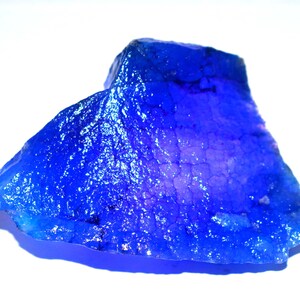 TanzaniteSeason End Sale !! 2405.00 Ct Certified Natural Uncut Shape Translucent Blue Tanzanite Mineral Raw Chunk Loose Gemstone IN