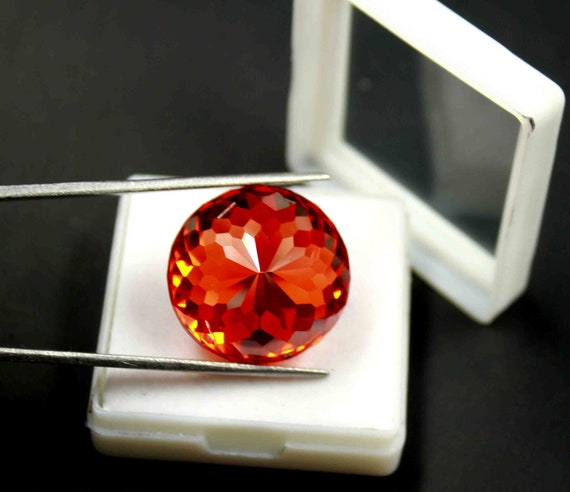 Orange cheap spinel gemstone