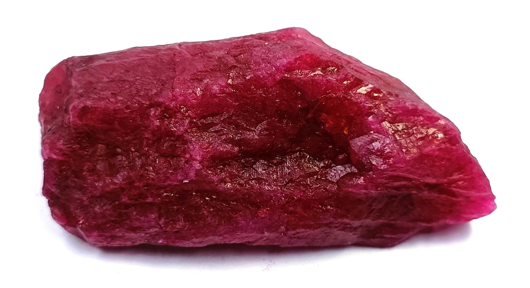 Natural Red Ruby Rough 530 Ct Certified EGL Gemstone 6MNS - Etsy