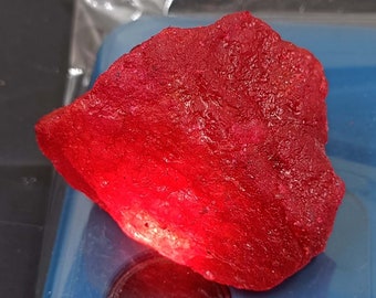 Rubin A One Qualität 150-200 Ct Zertifiziertes Natürliches Taubenblut Roter Rubin Roh Aus Afrika Chunk Uncut Healing Earthmined Lose Edelsteine Rohes GRT