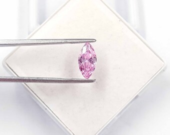 Sapphire 2-3 Carat Natural Pink Sapphire Certified Loose Gemstone Faceted Marquise Cut Stone Christmas Sale DAI