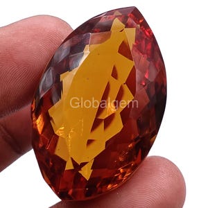 Alexandrite Natural Faceted Marquise Cut Transparent 152.15 Ct Loose Gemstone Color Changing Gemstone From Russian Gemstone 5AKL