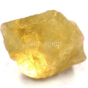 Natürliche Zitrone Topas 415.0 Ct Zertifizierte Lose Edelstein Kristall Zitrone Rohe Superb-Qualität aus Brasilien seltene Sammlung Edelstein 5AKL