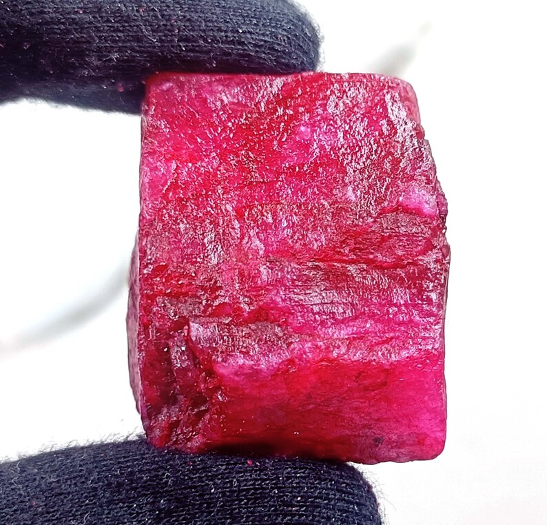 Ruby African Pigeon Blood Red Ruby Raw 300-330 Ct Certified Chunk Uncut ...