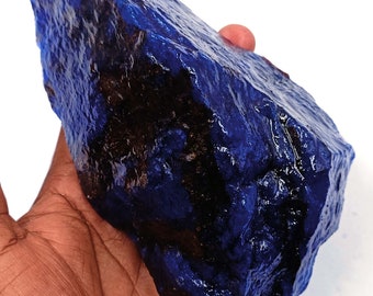 Sapphire Natural Rough Gemstone from African Uncut Rough Sapphire 3975 Ct Certified Loose Gemstone Finest Quality Best Discounted Offer! MAI