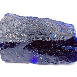 Tanzanite1200 Ct Certified Natural Semi-Transparent Blue Tanzanite Raw Healing Earthmined Chunk Uncut From Tanzania One Time Sale GRW