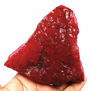 Ruby Natural 3025 Carat Certified Loose Gemstone African Ruby Uncut Rough Gemstone Thursday Special Offer Hurry Up NOW MAW image 4