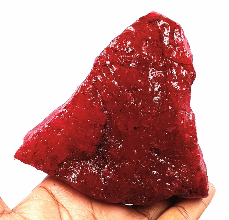 Ruby Natural 3025 Carat Certified Loose Gemstone African Ruby Uncut Rough Gemstone Thursday Special Offer Hurry Up NOW MAW image 4