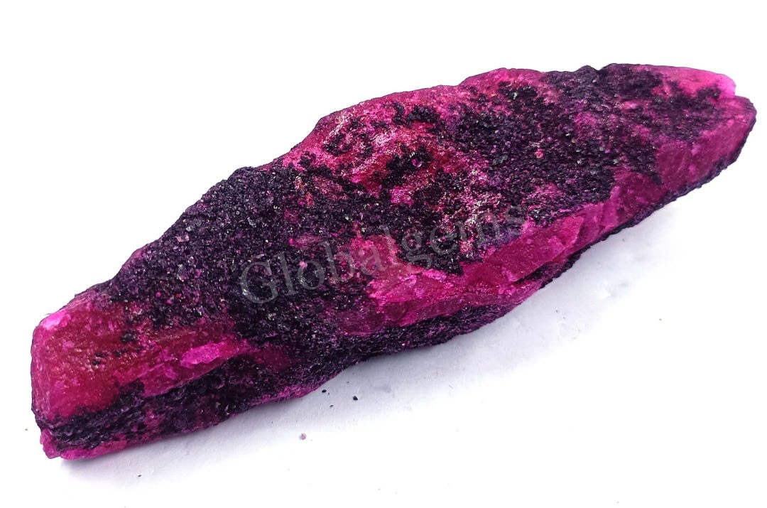 Pink Ruby Natural 183.70 Ct Certified Chunk Uncut Raw Rough Loose ...