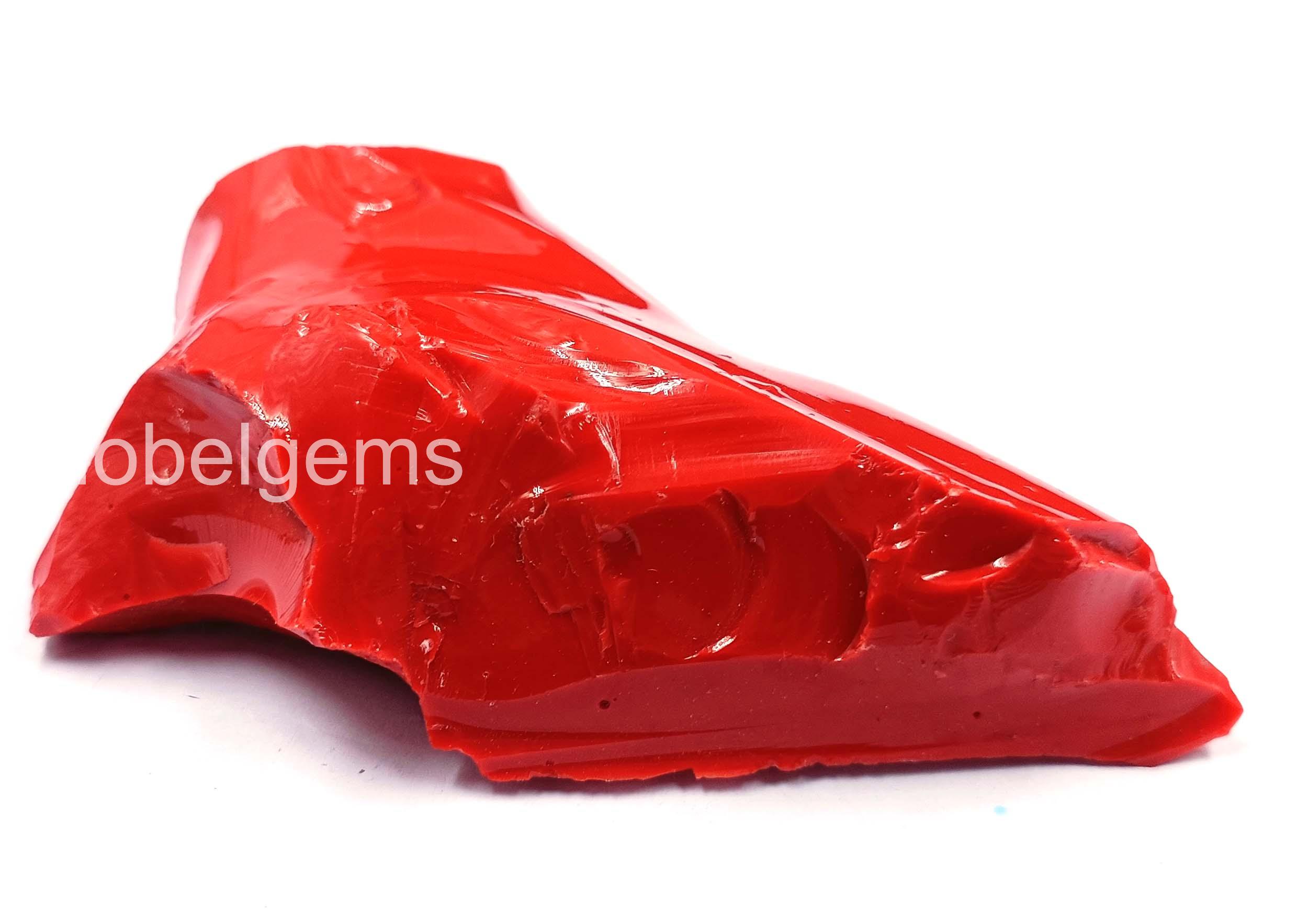 Lot De 50 Carats De Corail Rouge Brut Naturel - Pierres Précieuses En Vrac D'Italie - Qualité Excellente
