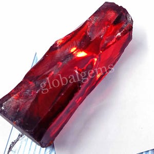 1050.0 Ct Natural Red Ruby Rough EGL Certified Loose Transparent Gemstone 6LNW