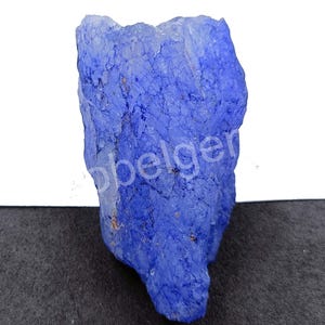 Blauwe saffier ruwe 249 kt Afrikaanse saffier natuurlijk ruw Gecertificeerde gesteenten en mineralen ongesneden ruw Prachtige aanbieding 4DSO