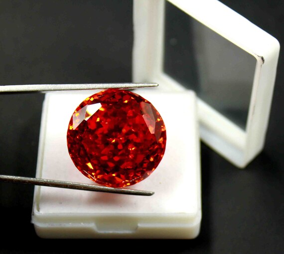 Orange cheap spinel gemstone