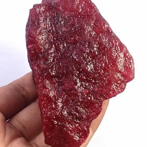 1235.0 Ct Natural Red Ruby Dyed Rough EGL Certified Loose Opaque Gemstone 6LNK