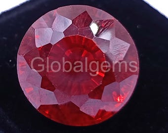 Rubis Naturel Rouge Certifié 50+ Carats - Pierre Précieuse Taille Coussin, Chauffée, Origine Mozambique