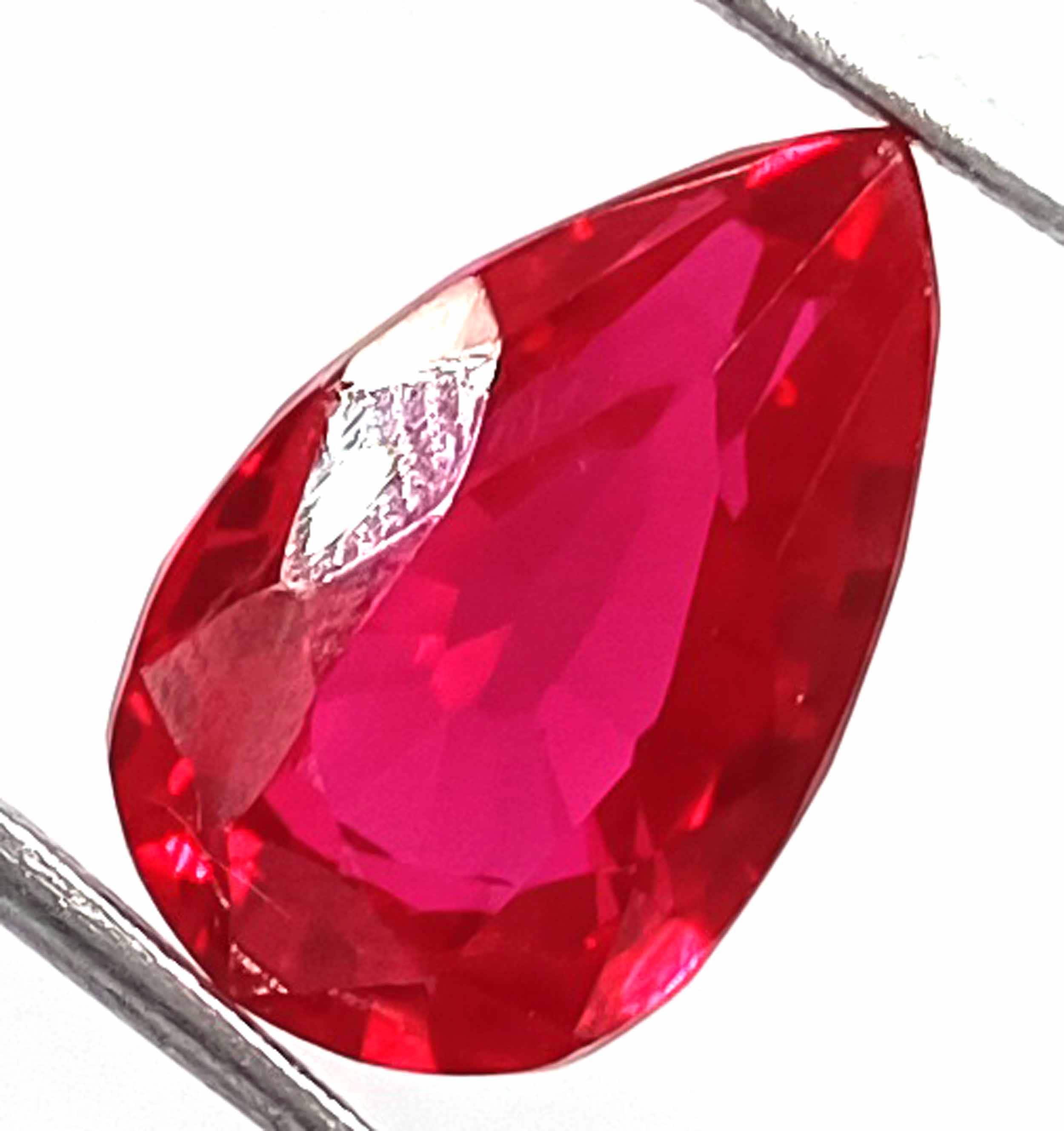 Rubis Rouge Naturel Brut 312,05 Ct – Pierre Précieuse Non Taillée Inde