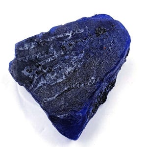 Briljante blauwe saffier Ruw 520,0 kt Afrikaanse saffier Natuurlijk ruw Gecertificeerde gesteenten en mineralen Ongeslepen ruw Beste aanbieding 5LAO