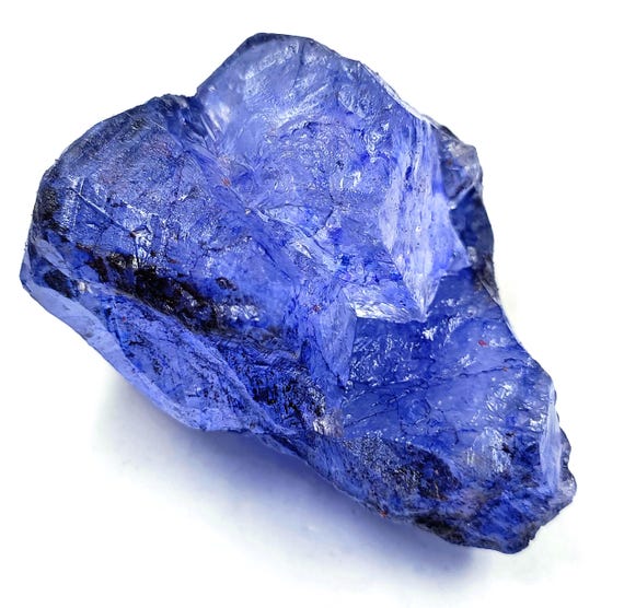 616.00カラット 天然アフリカンブルーサファイア原石 | 5AJE認定宝石