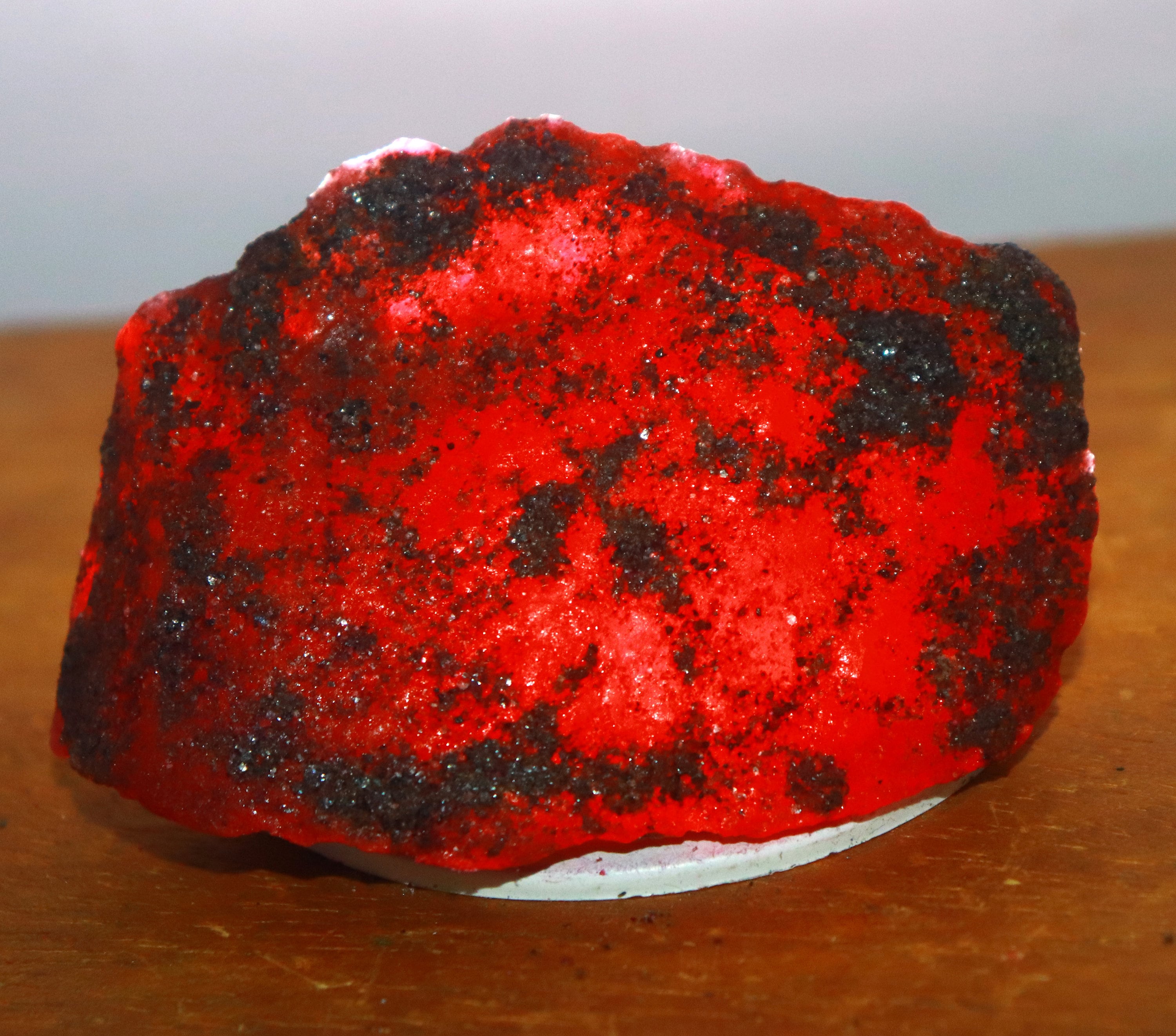 Rubin 750.10 Ct Verfügbare Lagerware EGL Zertifiziert Natürlicher Ungeschnittener Roter Rubin Heilstein