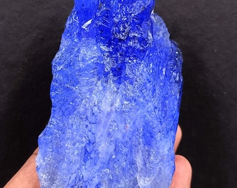 1122.5カラットの巨大天然ブルーサファイア原石｜認定アフリカ産ルース