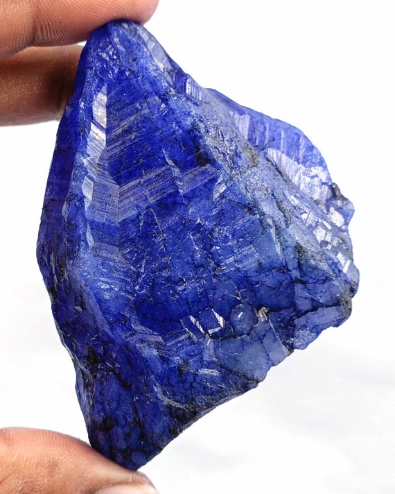 Sapphire Natural 750-800 Ct Rough Gemstone African Blue Sapphire