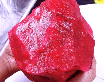 Rubis Rond Certifié Pigeon Sang Rouge 6,90 Ct - Naturel, Non Traité, Rare