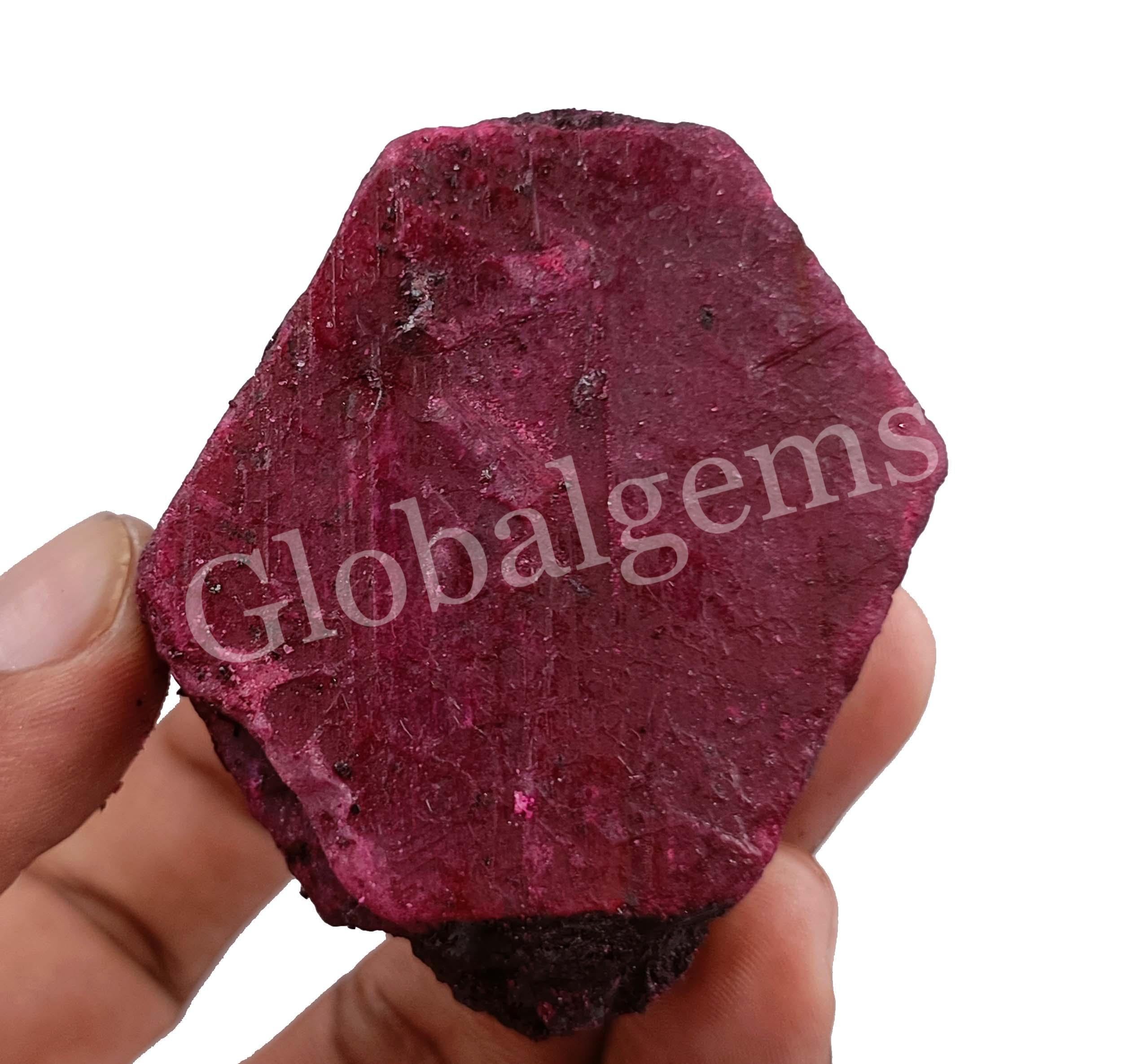 Red Ruby 716.45 Carat Gemstone Natural Rough Gemstone African Ruby