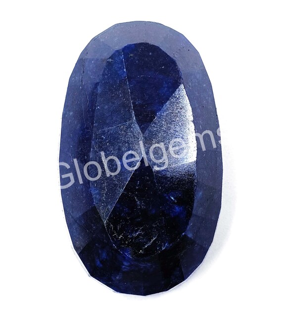 Zaffiro Naturale Da 650-700 Ct, Gemma Di Zaffiro Blu Grezzo Africano - Foto 3