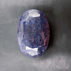 Today&#39;s Offer 300-400 Carat Certified Natural Earth Mined Gemstone 52x31x18 mm Oval Shape Blue Sapphire Big Stone High-Class Quality SKR