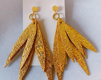 Olive Leaf Earring