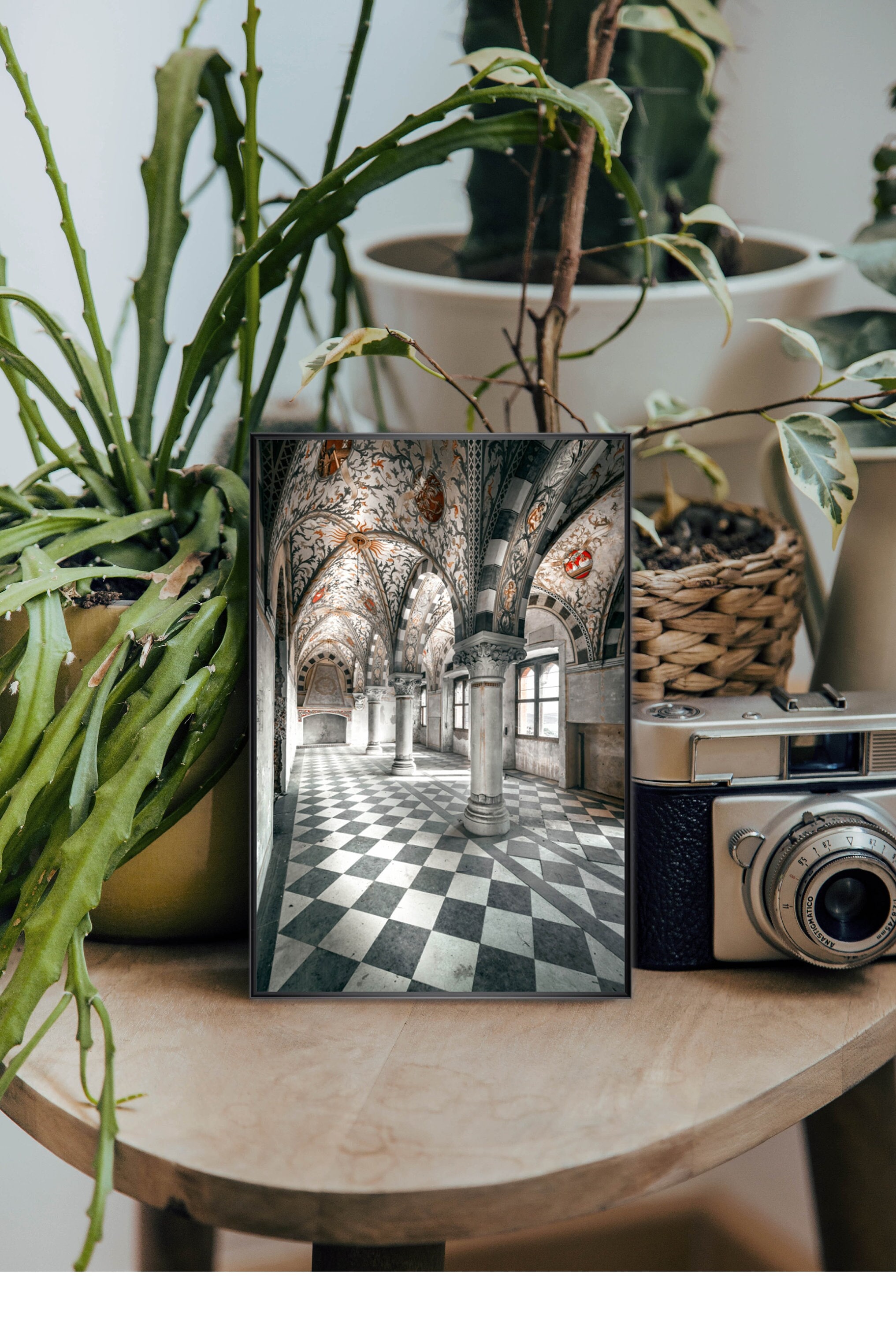 Photographie Urbex Great Hall Château Italien à L'abandon