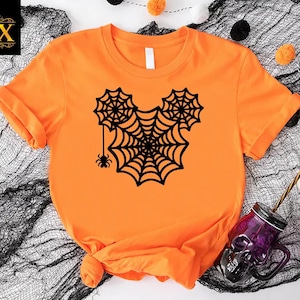 Halloween Spiderman Mickey Tshirt, Halloween Mickey Shirt, Halloween Gifts, Mickey Ears Shirt, Halloween Spider Shirt, Disney Halloween Tee