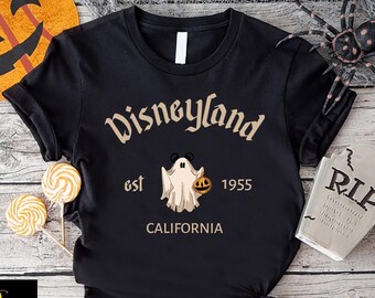 Mickey Disneyland Est 1955 Halloween Shirt,Magical Land Halloween T-Shirt,Trendy Spooky Shirt,Mickey Ghost Halloween,Disneyland Vacation Tee