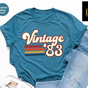 Vintage 1983 T-Shirt – 36th Birthday Shirt For Men & Women, Unisex Classic Fit