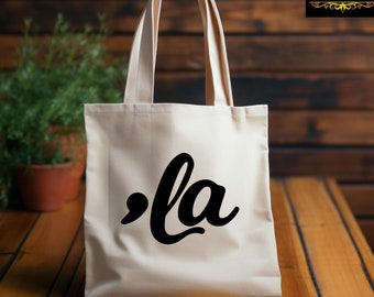 La Tote Bag, Kamala Harris Tote Bag, Election 2024 Gift Bag, Election Day Tote Bag, Kamala for President, Gift for Kamala Supporter Bag
