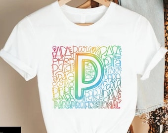 Paraprofessional Shirt,Teacher Aide,Teacher Assistant Tee,Para Tshirt,Gift For Paraprofessional,Educational Assistant Tee,SPED Teacher Shirt