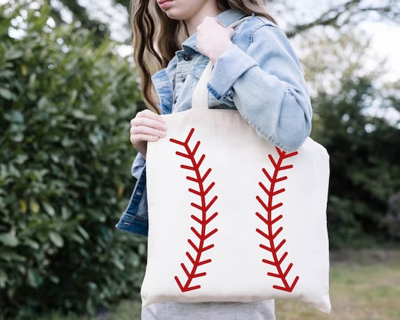 Baseball Tote Bag, Game Day Gifts, Baseball Lover Tote Bag, Gifts for Summer, Baseball Player Tote Bag, Sport Tote Bag, Base Ball Lover Gift