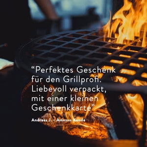 BBQ Grill Gewürze Geschenkset Frauen & Männer I 5 erlesene Grillgewürze Lexikon PDF in nachhaltiger Geschenkbox Bild 7