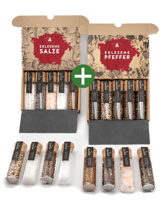 Salt & Pepper Gift Set 10 Specialties From All Over the Etsy