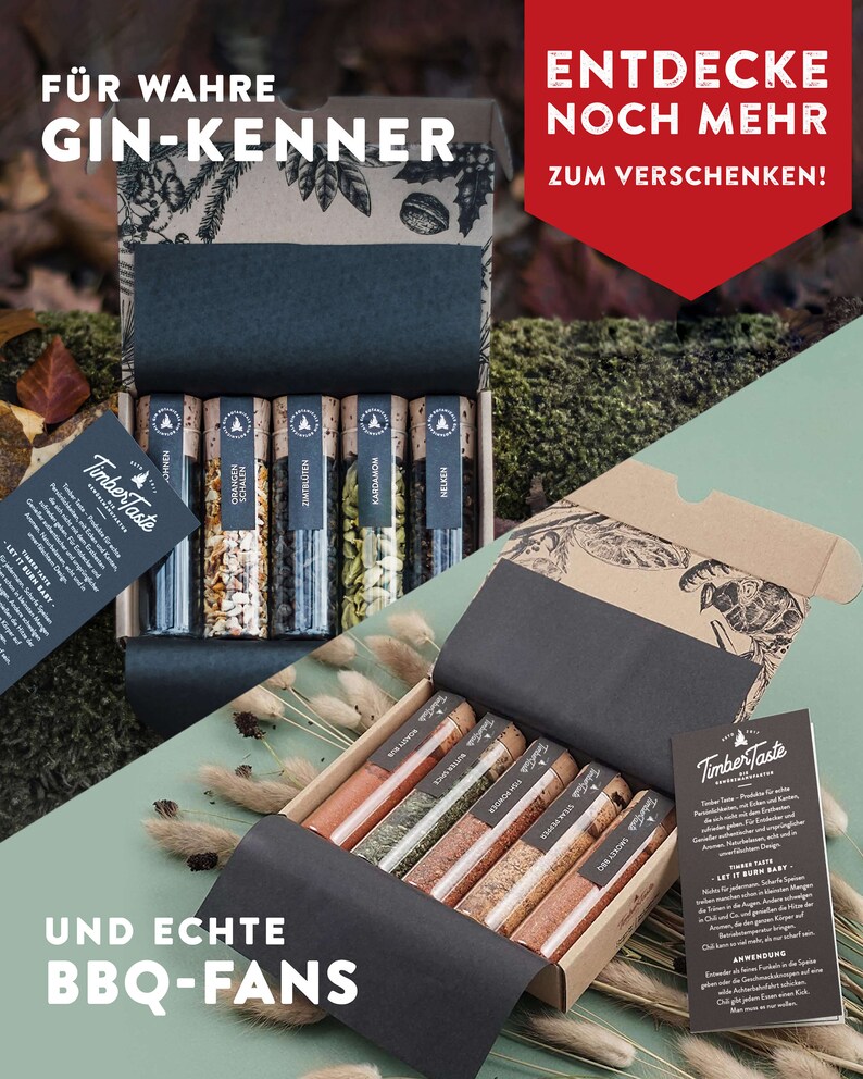 Gewürze der Welt & Salz Geschenk-Set, 10 Spezialitäten aus aller Welt, perfektes Geschenkset für Hobbyköche Bild 10