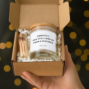 Still Look 39 Candle – Funny 40th Birthday Gift for Women, Friend, or Colleague, Her – Milestone Rude Gag Gift – Handmade Soy Candle