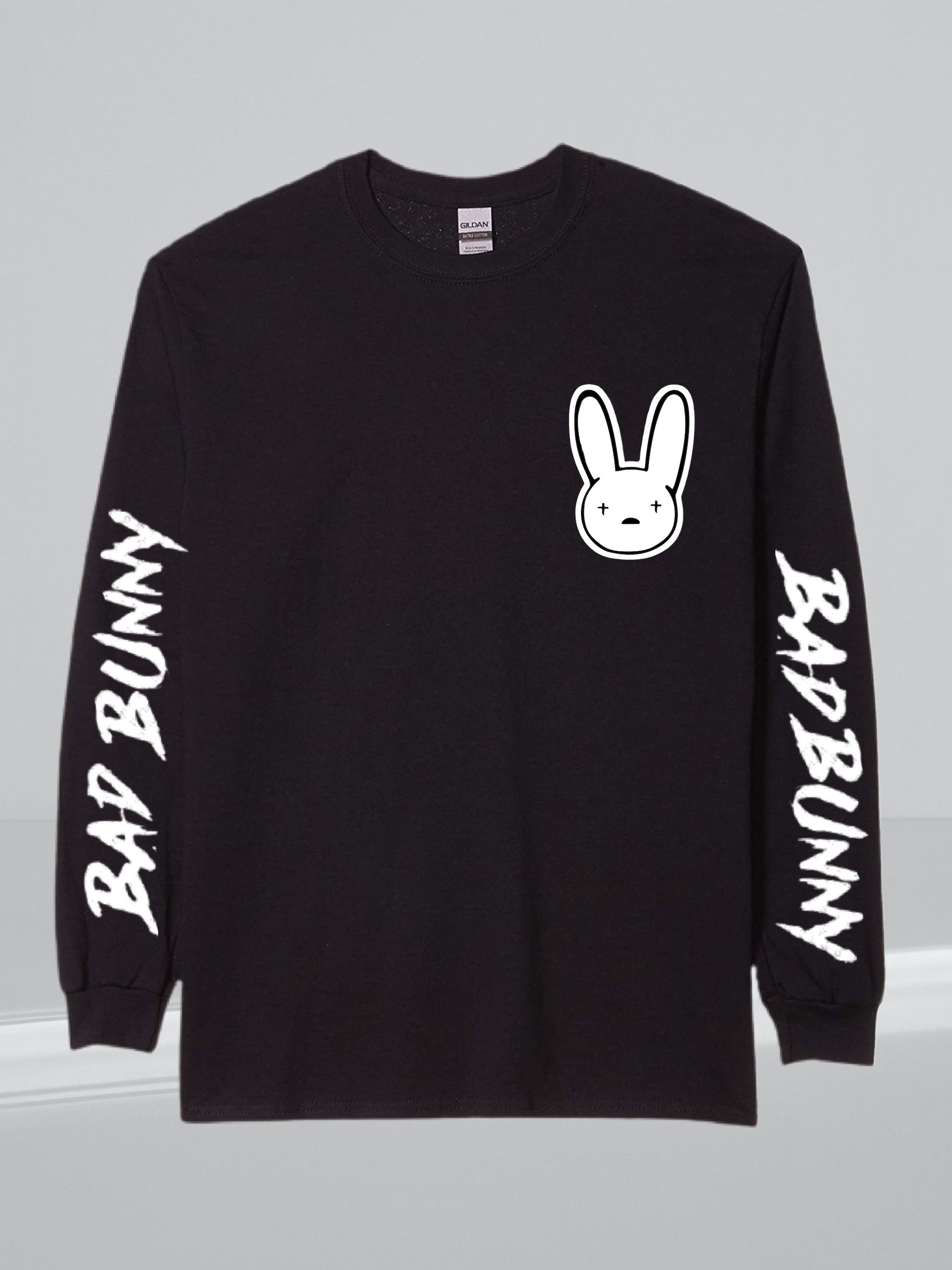 MilesAnthonydesigns Bad Bunny Tshirt Bad Bunny Merch Bad Bunny Tee Bad Bunny Shirt Bad Bunny Long Sleeve Shirt Yo Perreo Sola Reggaeton Tshirt