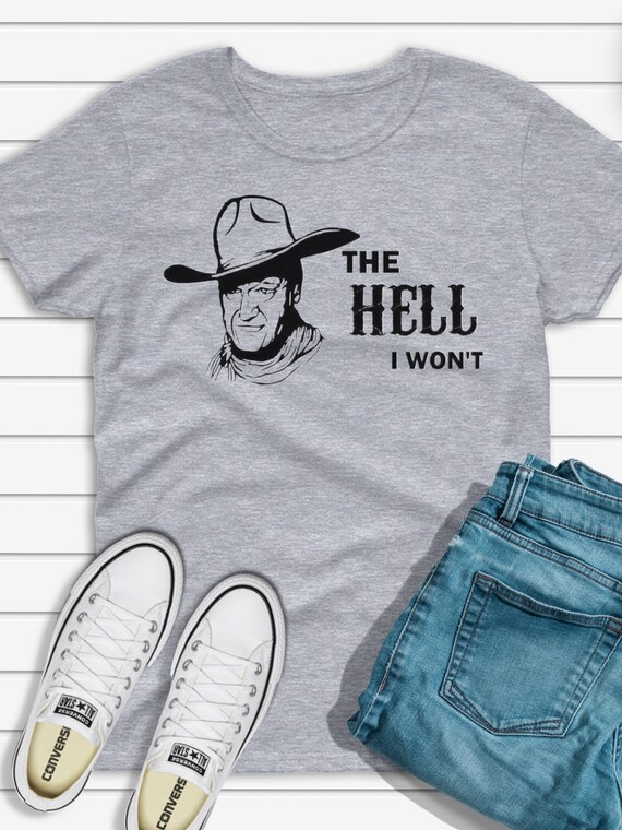 john wayne cowboy shirt