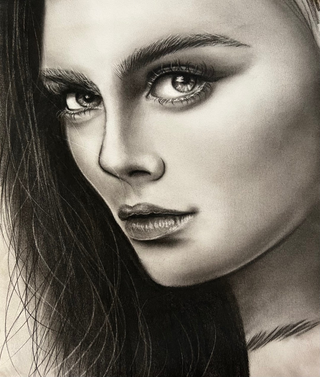 Eye Drawing - Eye Print, Fine Art Print, Hyper-realistic Art - Drawing ...