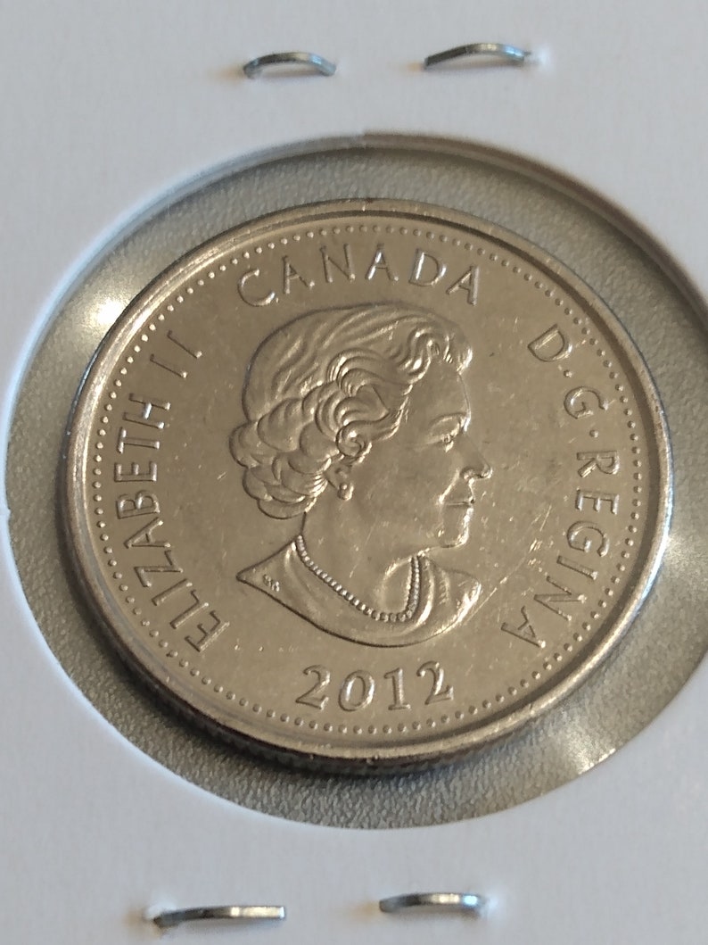 2012 Canada 25 Cent Brock Quarter Major General Canadian Quarter coloured coin Au or Uncirculated condition Free Shipping to Canada and USA