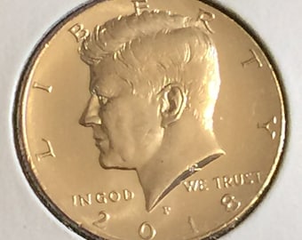 2018 Kennedy Half Dollar John F Kennedy 50 cent coin bu uncirculated coin